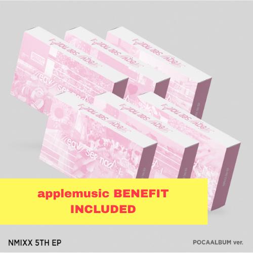 Preorder: (APPLEMUSIC) NMIXX - The 5th EP [Heavy Serenade] (Platform Album POCAALBUM Ver.)