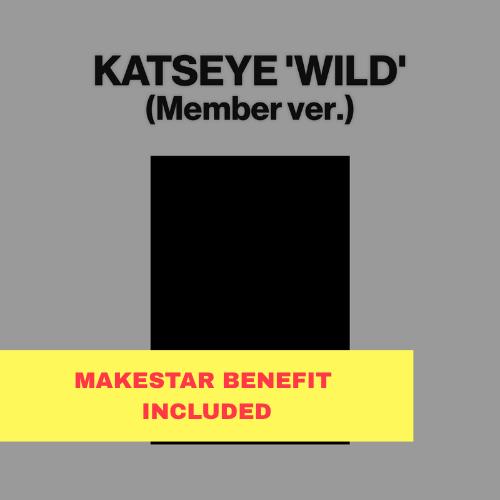 Preorder: (MAKESTAR) KATSEYE - WILD (Member ver.) 