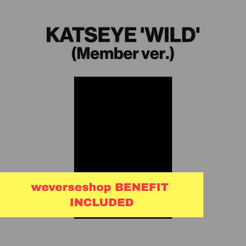 Preorder: (WEVERSEESHOP) KATSEYE - WILD (Member ver.) 