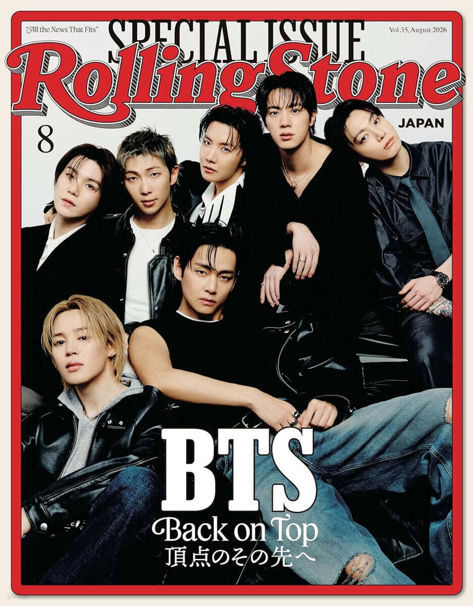 Preorder: [JP] Rolling Stone JAPAN 2026.08 x BTS