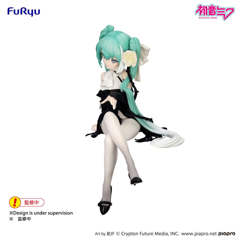 Statuetka - Hatsune Miku (Flower Fairy White Rose) Noodle Stopper