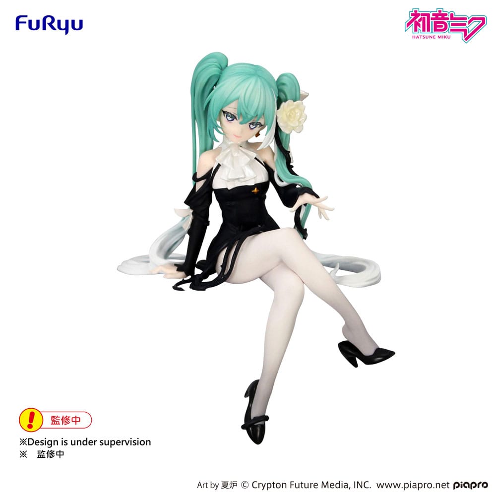 Statuetka - Hatsune Miku (Flower Fairy White Rose) Noodle Stopper