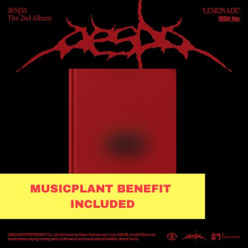 Preorder: (MUSICPLANT) aespa - 2nd Full Album [LEMONADE] (WDA Ver.)
