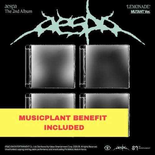  Preorder: (MUSICPLANT) aespa - 2nd Full Album [LEMONADE] (MUTANT Ver.)