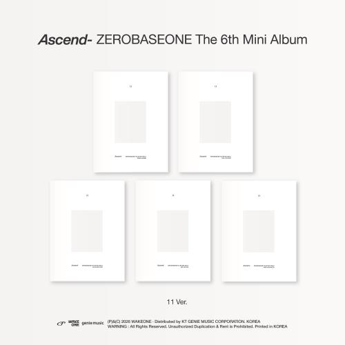 ZEROBASEONE - 6th mini album [Ascend-] (11 Ver.) 