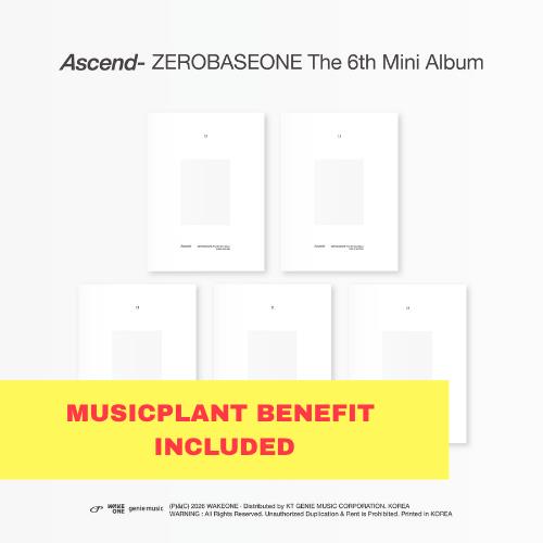 Preorder: (MUSICPLANT) ZEROBASEONE - 6th mini album [Ascend-] (11 Ver.)