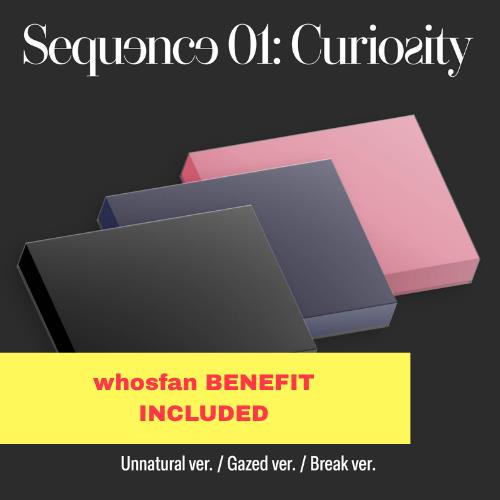Preorder: (WHOSFAN) AND2BLE - 1st mini album [Sequence 01: Curiosity] 