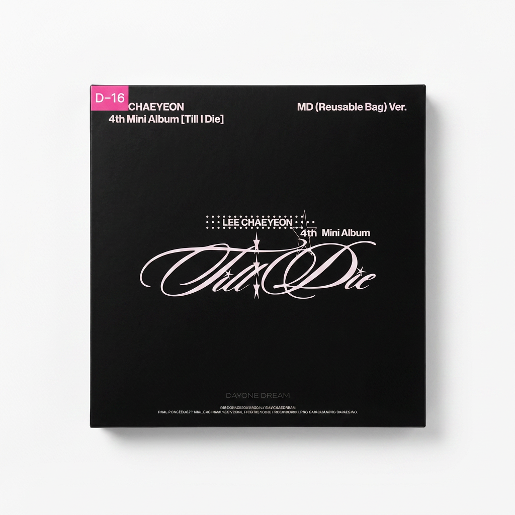 LEE CHAEYEON - 4th Mini Album [Till I Die] (Reusable Bag Ver.)