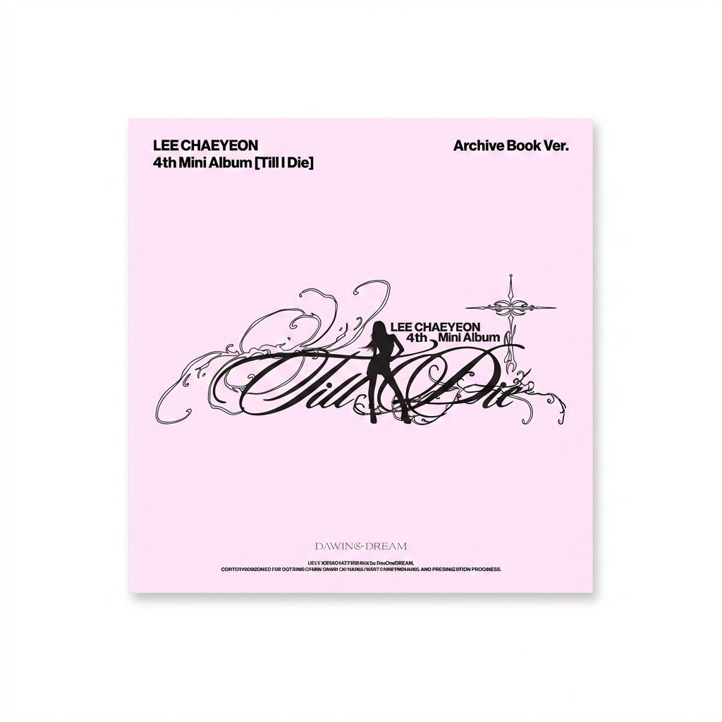 LEE CHAEYEON - 4th Mini Album [Till I Die] (Archive Book Ver.)