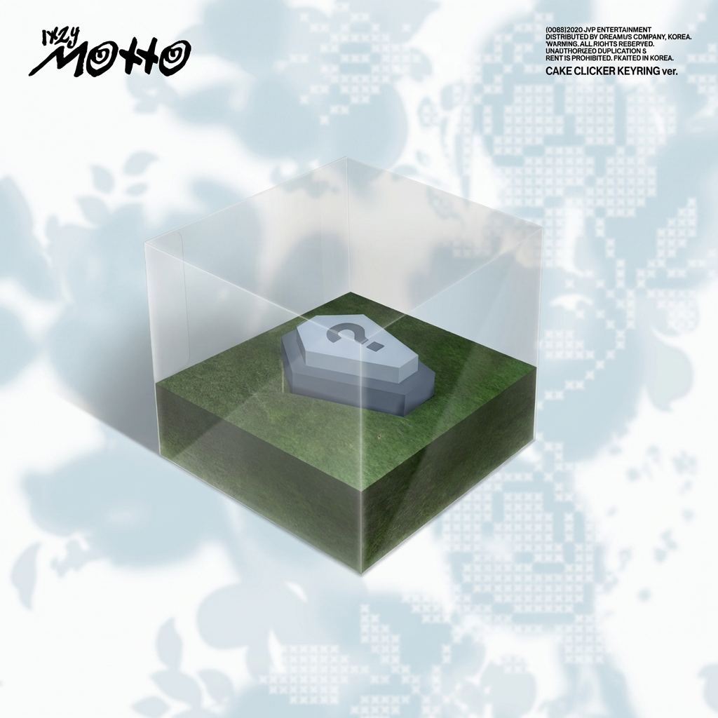 ITZY - Motto (CAKE CLICKER KEYRING Ver.)