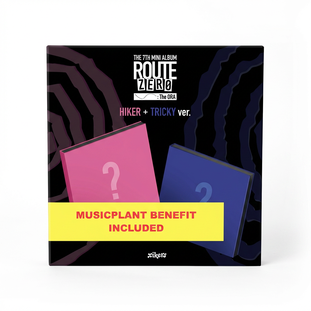 Preorder: (MUSICPLANT) xikers - 7th Mini Album [ROUTE ZERO : The ORA] 