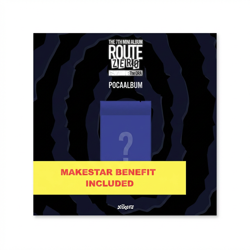 Preorder: (MAKESTAR) xikers - 7th Mini Album [ROUTE ZERO : The ORA] (POCAALBUM)