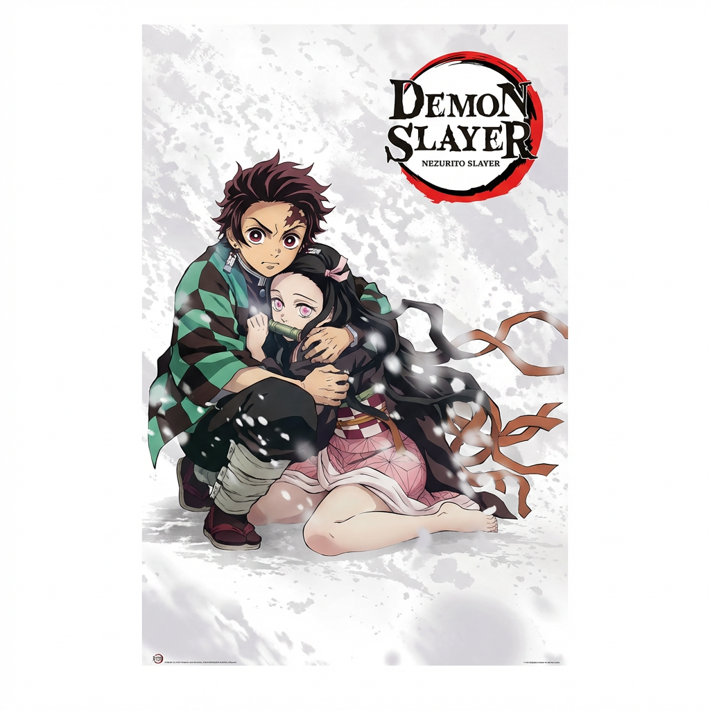 Plakat - Tanjiro i Nezuko/Demon Slayer (GPE5849)
