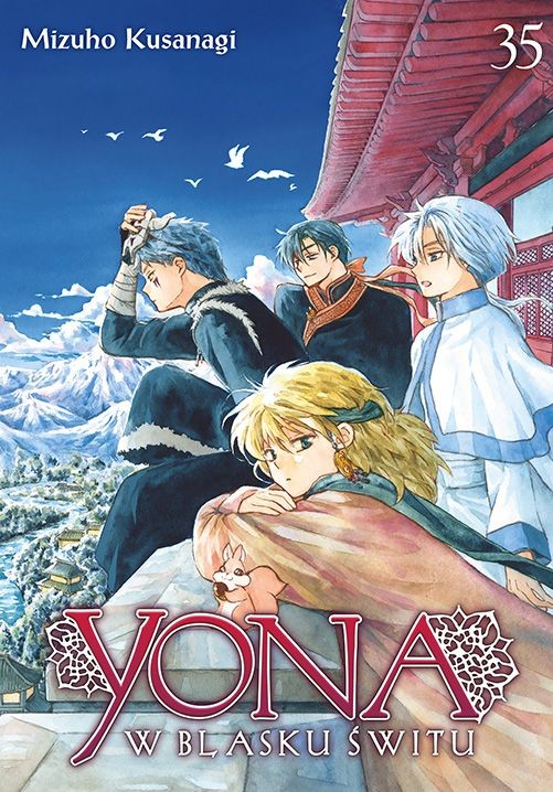 Yona w Blasku Świtu - tom 35 — okładka mangi