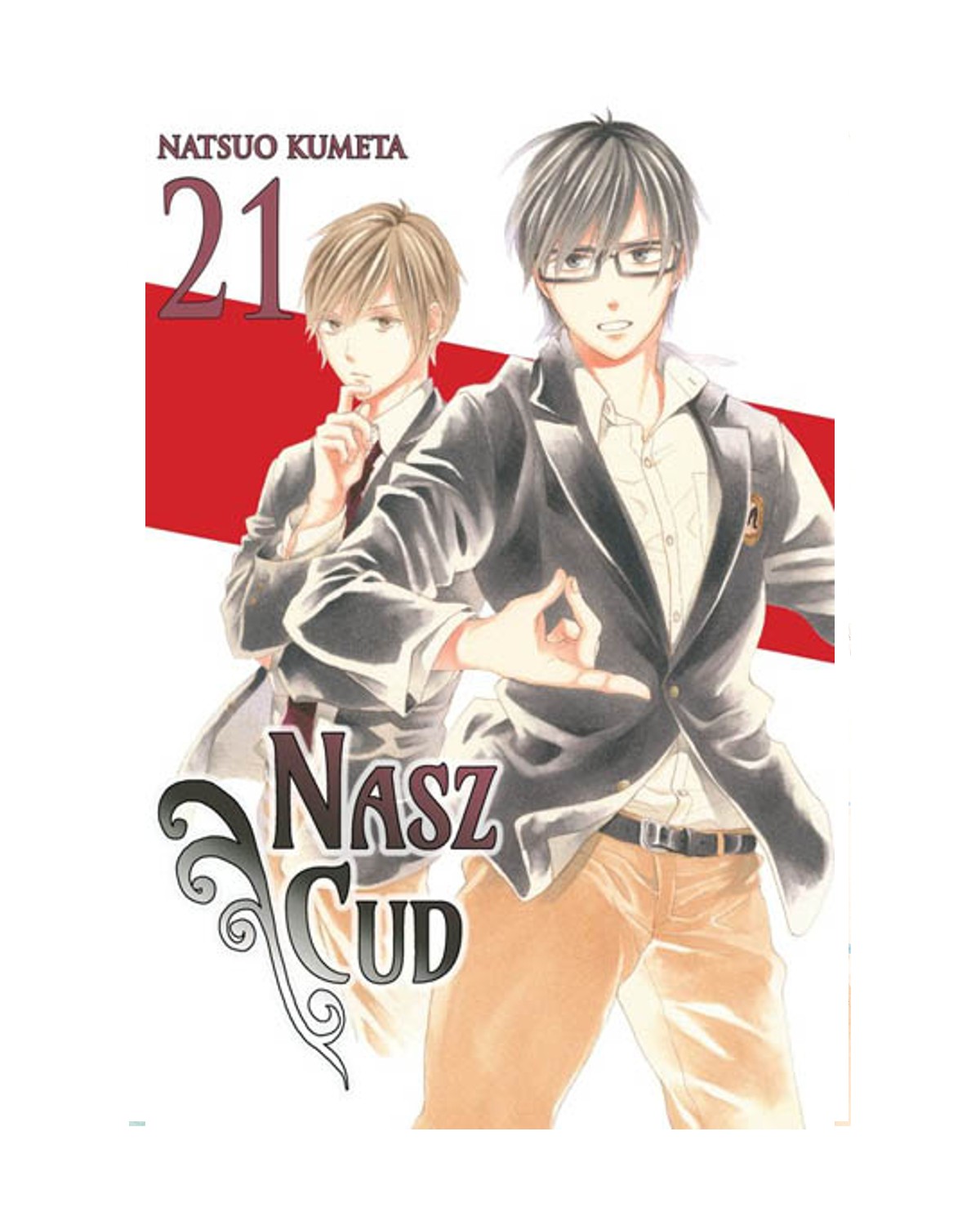 Nasz cud tom 21 — okładka mangi