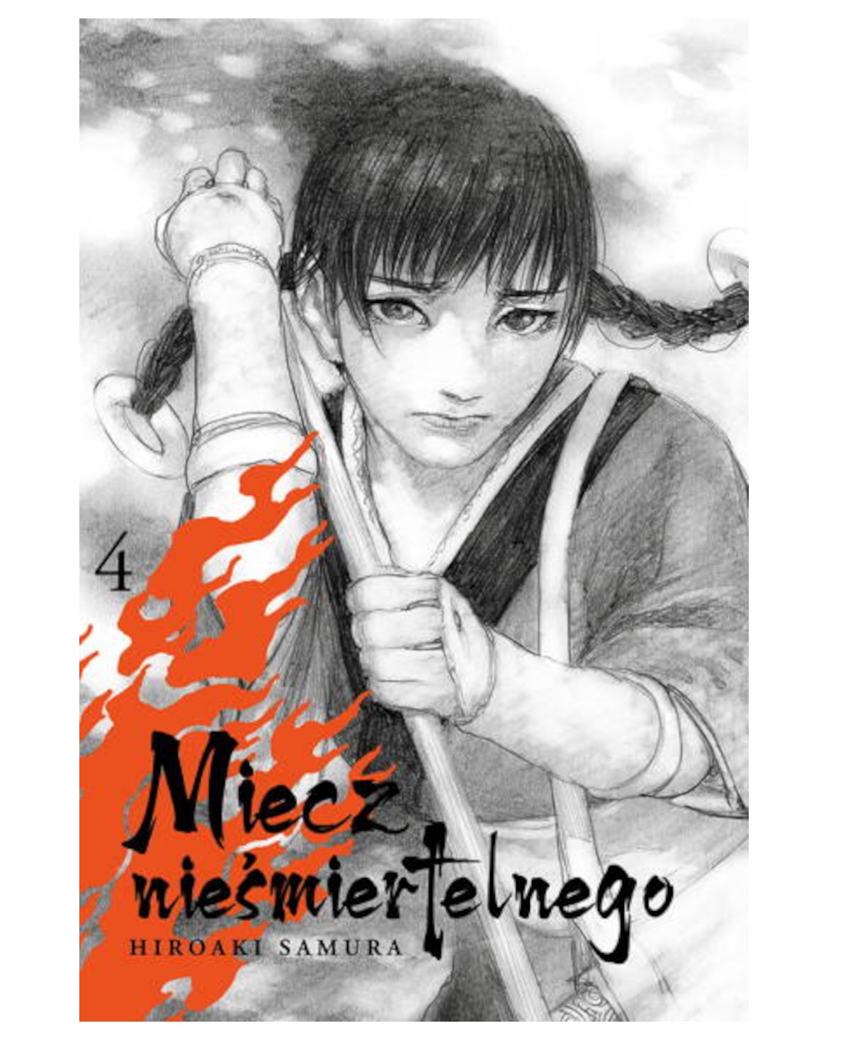 Miecz nieśmiertelnego - tom 4 — okładka mangi