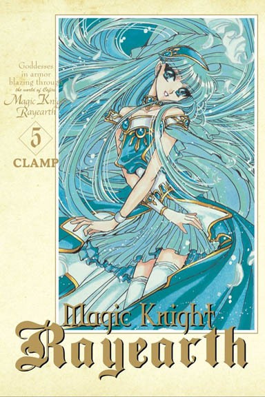 Magic Knight Rayearth - Tom 5 — okładka mangi