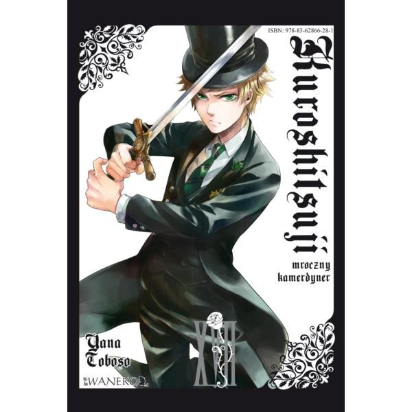 Okładka mangi (Waneko) Kuroshitsuji - tom 17