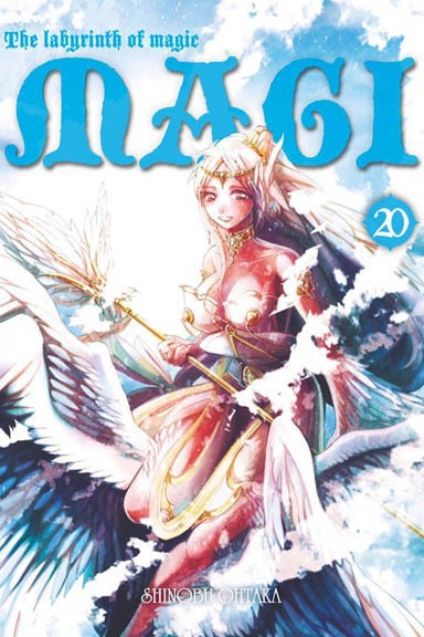 Magi: the labyrinth of magic - tom 20 — okładka mangi