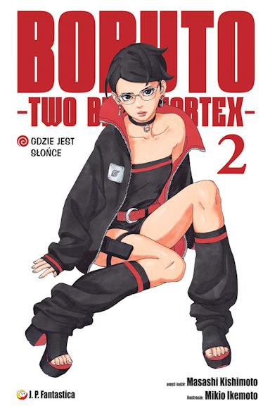 Naruto — Manga Boruto Two Blue Vortex - tom 2 — okładka mangi
