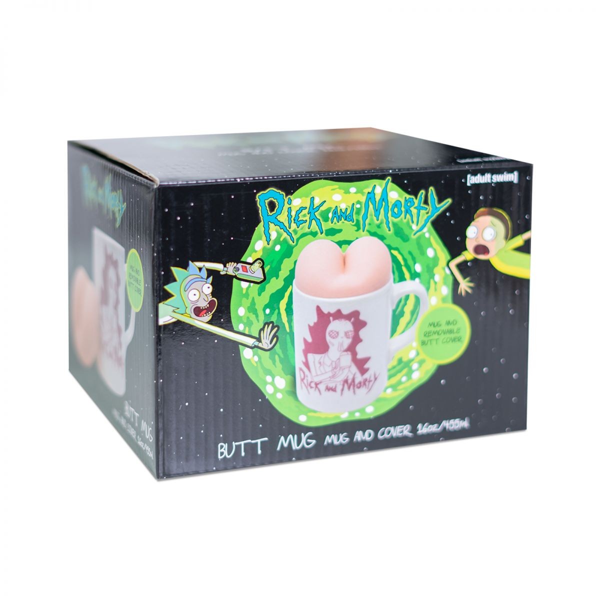 Kubek z pokrywką - Rick and Morty