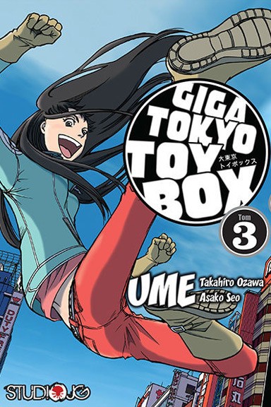 Giga Tokyo Toy Box - Tom 3 — okładka mangi