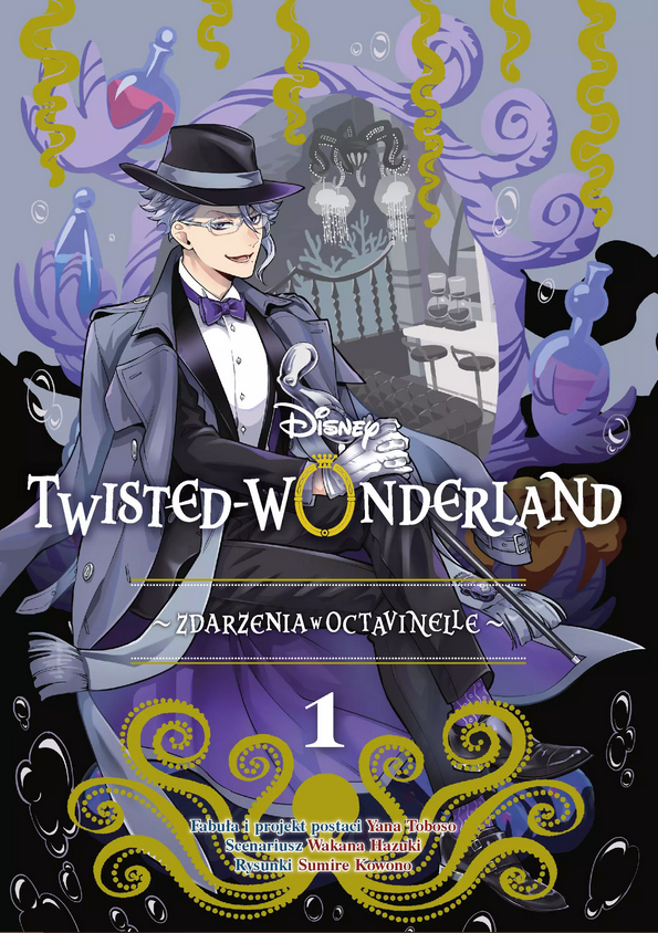 Twisted-Wonderland - Zdarzenia w Octavinelle - tom 1 — okładka mangi