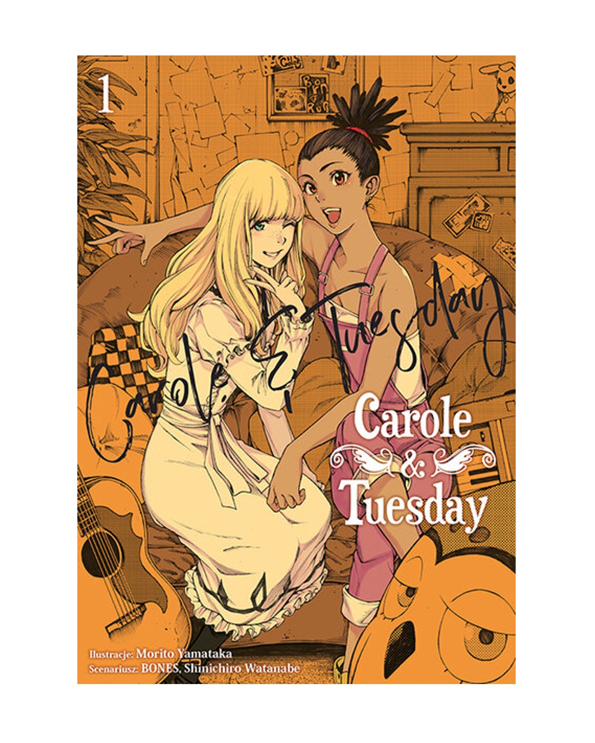 Carole & Tuesday - Tom 1 — okładka mangi