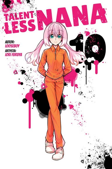 Talentless Nana - tom 10 — okładka mangi