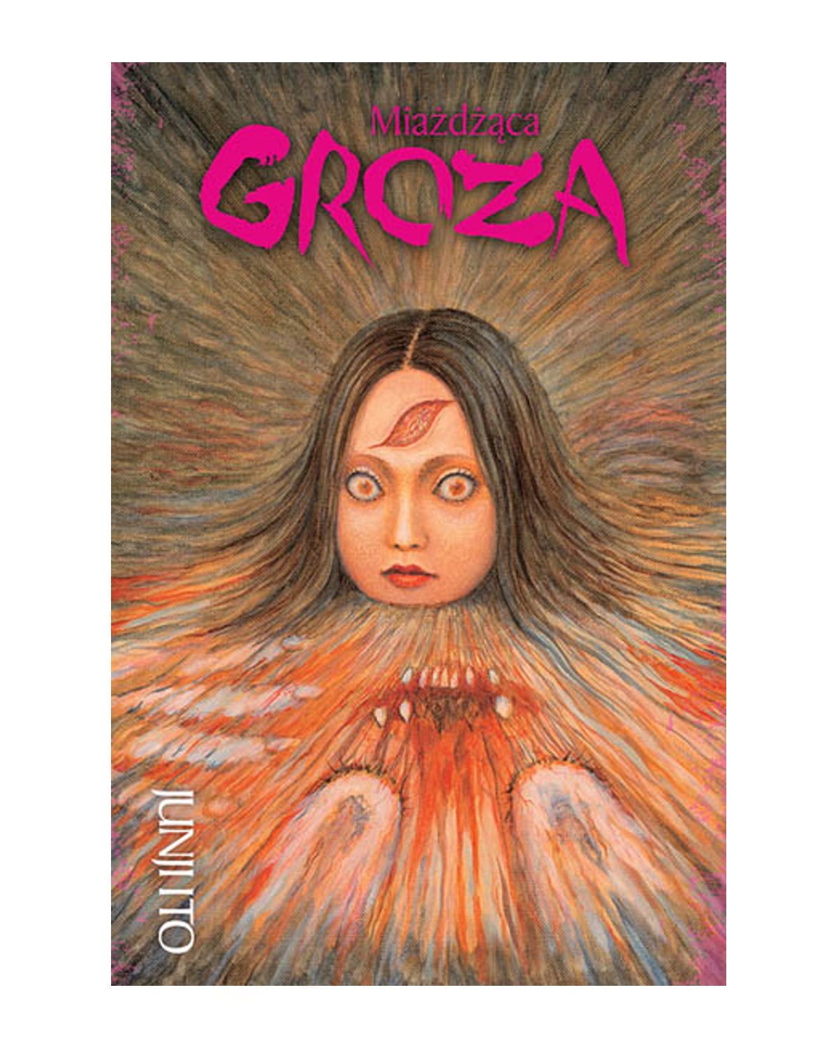 Junji Ito - Kolekcja horrorów — Manga JUNJI ITO tom 11 - Miażdżąca groza — okładka mangi