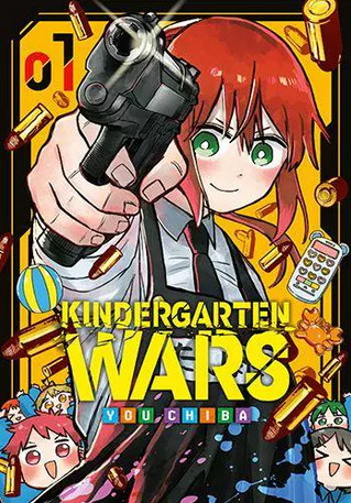 Kindergarten Wars - tom 1 — okładka mangi