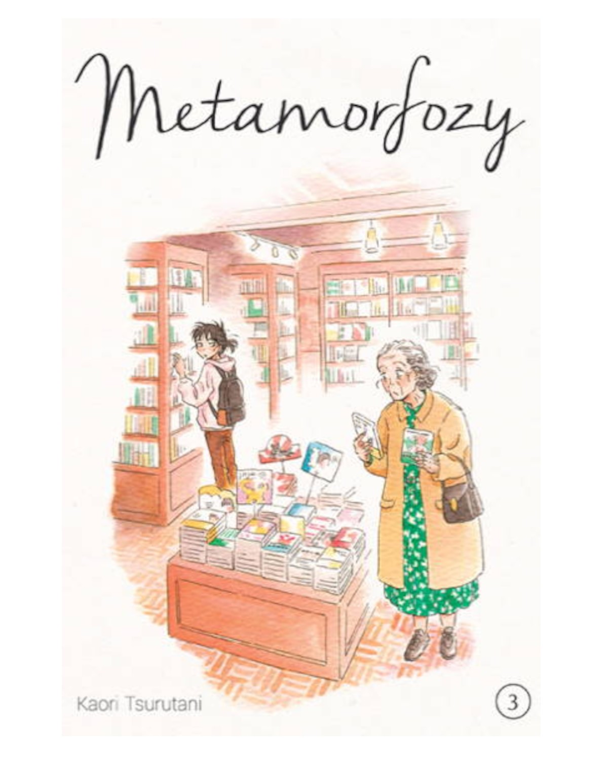 Metamorfozy - tom 3 — okładka mangi