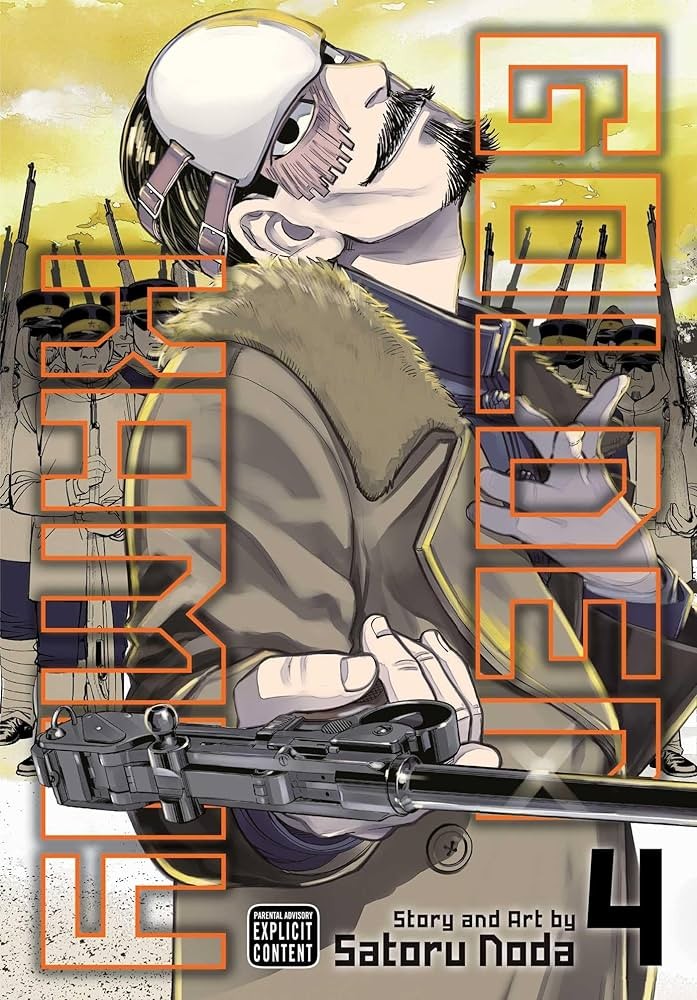 Okładka mangi (Viz Media) Golden Kamuy (eng.) - tom 4