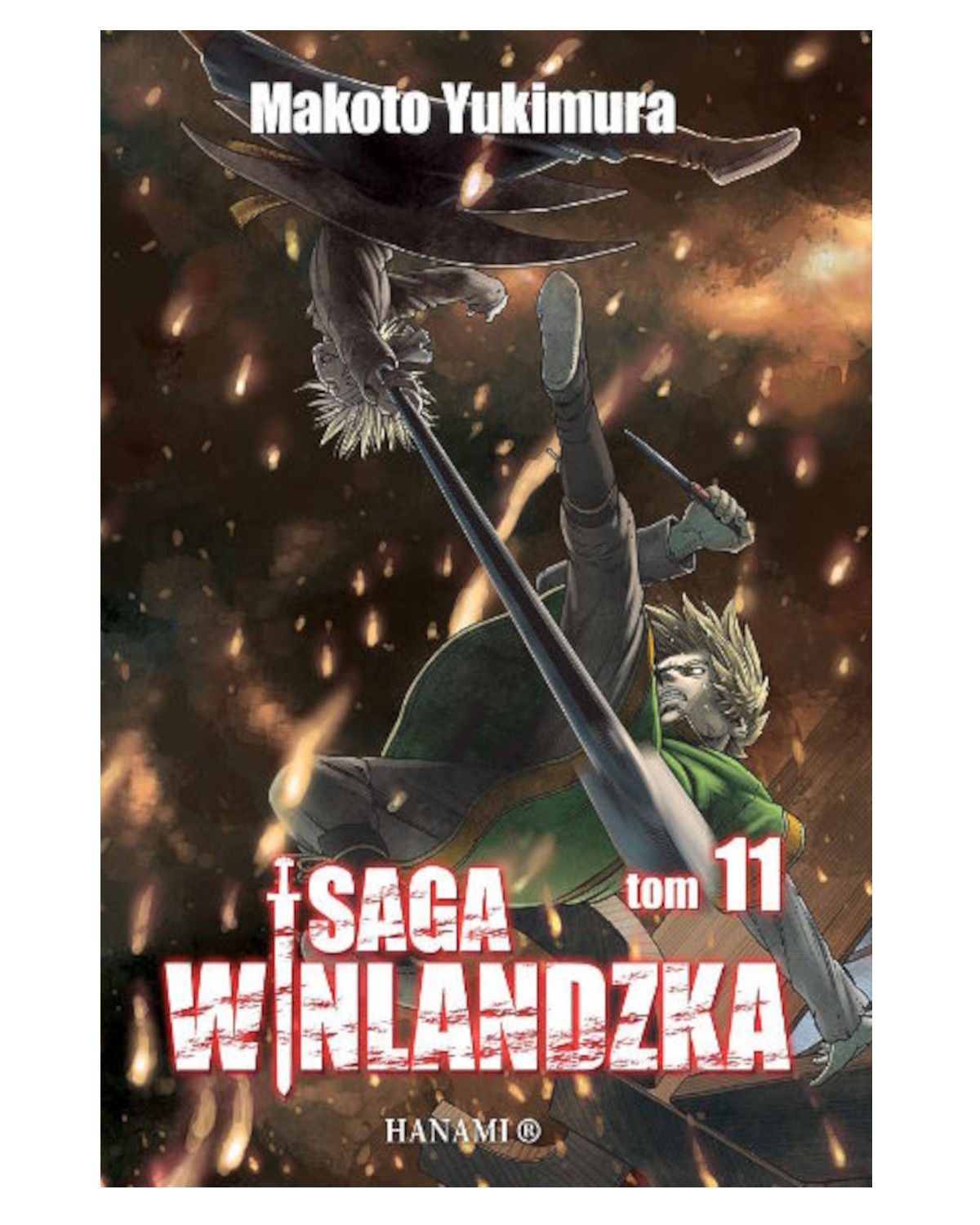 Okładka mangi (Hanami) Saga Winlandzka - tom 11