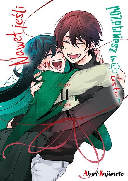 Nawet jeśli rozetniesz mi usta - tom 11 — okładka mangi