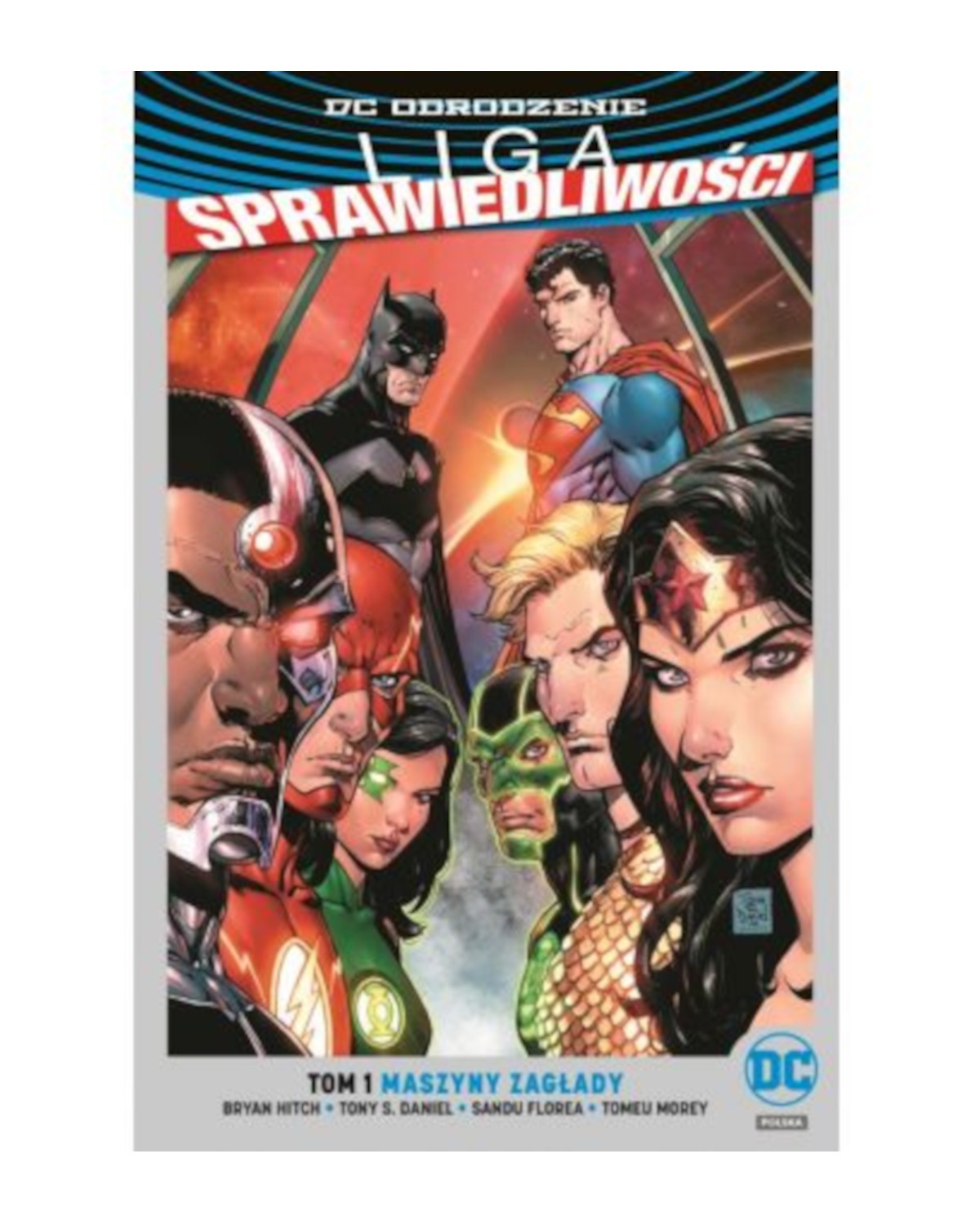 Liga Sprawiedliwości – Maszyny zagłady Tom 1 (Srebrna Okładka)