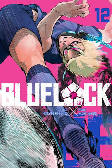 Blue Lock - tom 12 — okładka mangi