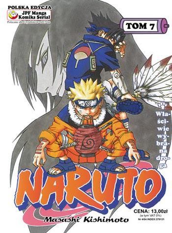 Manga Naruto tom 7