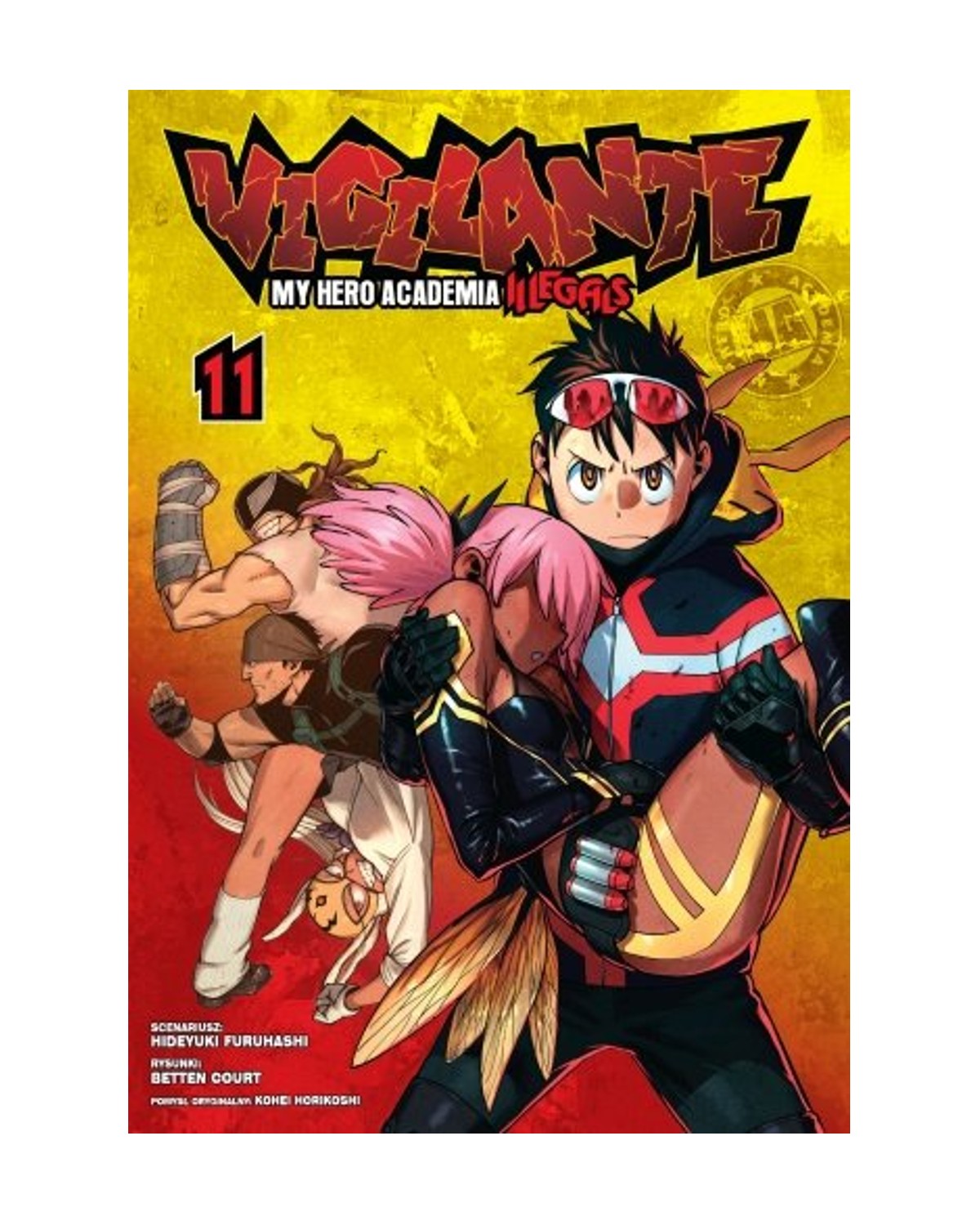 Boku no Hero Academia - Illegals - Tom 11