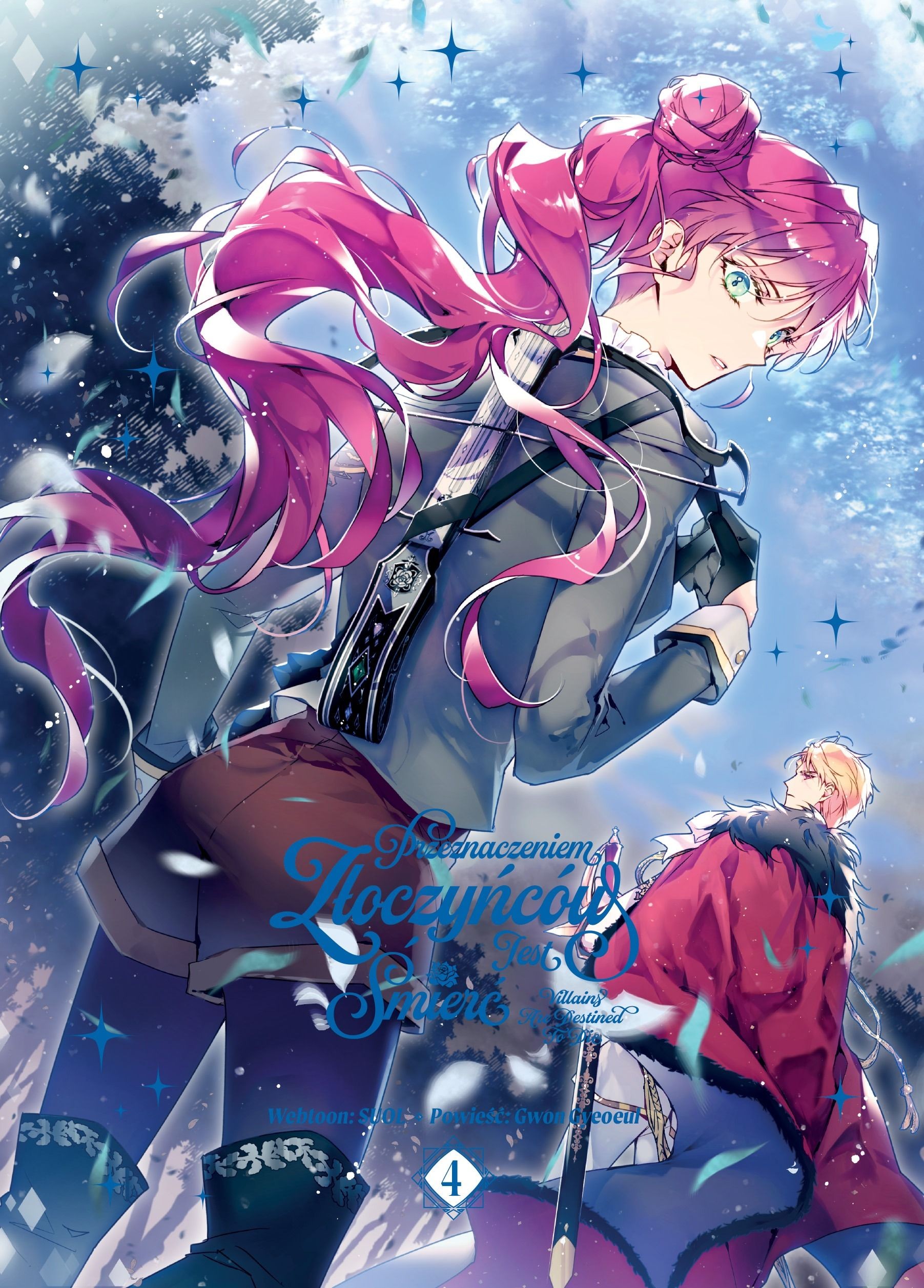 Przeznaczeniem złoczyńców jest śmierć - tom 4 — okładka mangi