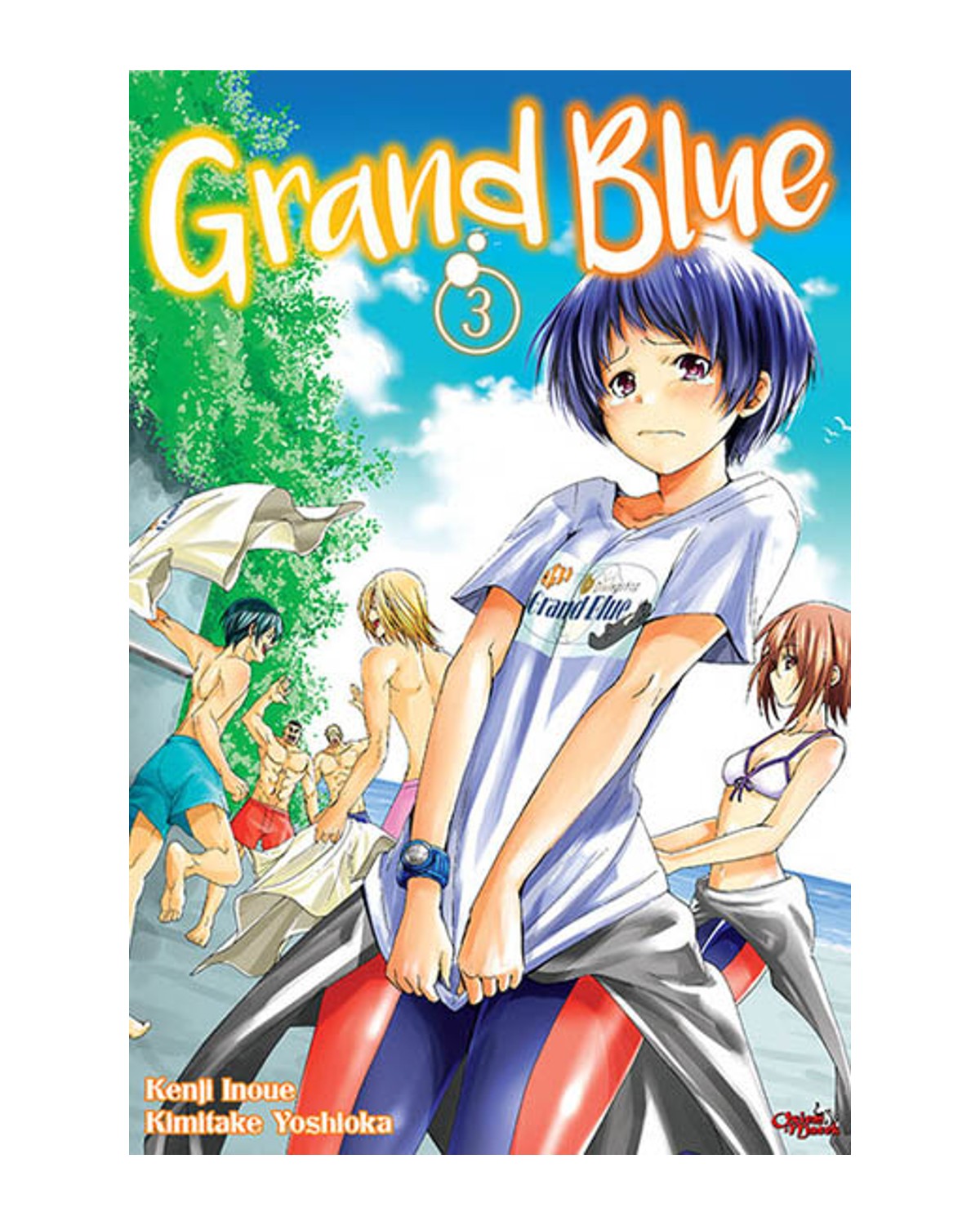 Manga Grand Blue - Tom 3 — okładka mangi