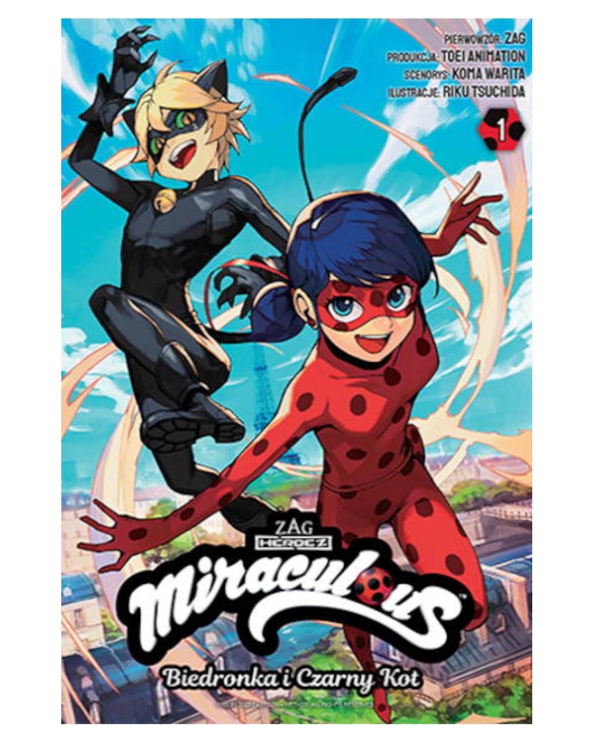 Miraculous: Biedronka i Czarny Kot - tom 1