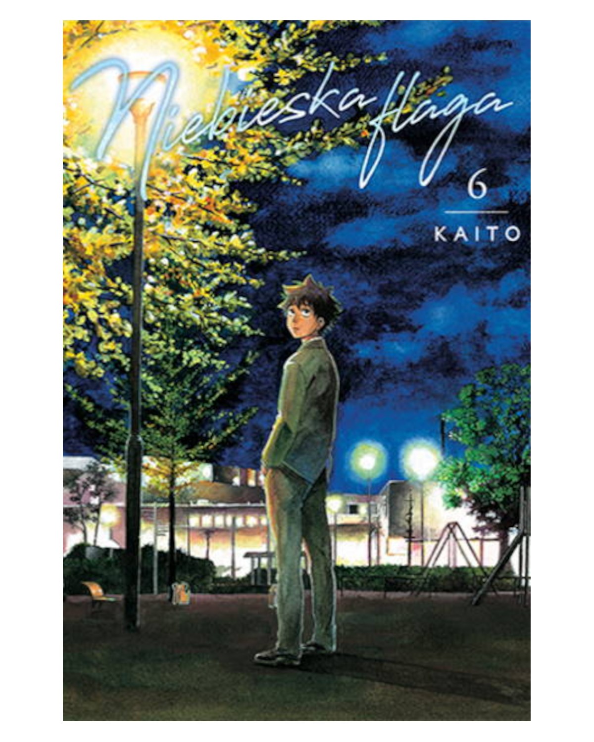 Niebieska Flaga - tom 6 — okładka mangi