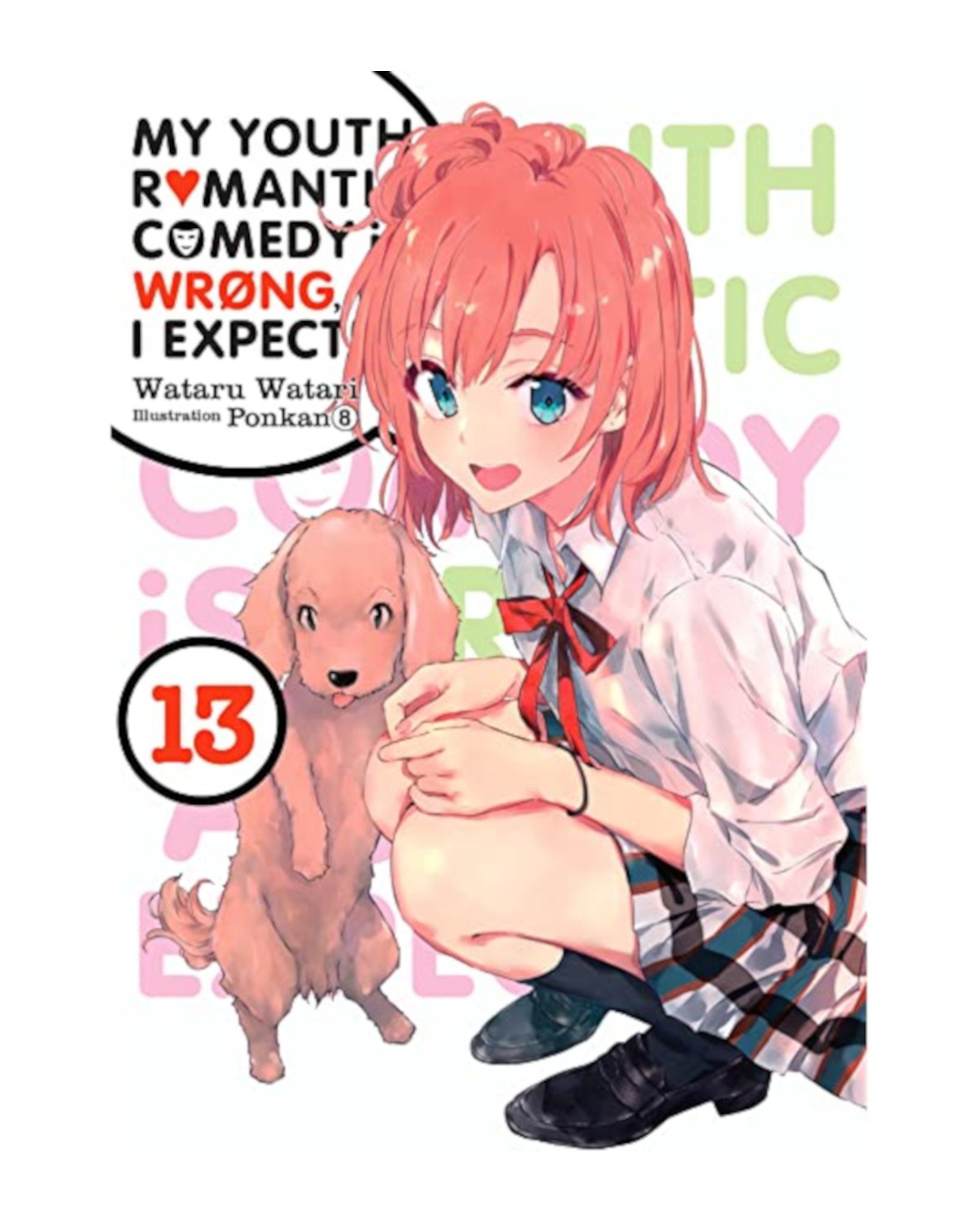Okładka mangi (Yen Press) LN My Youth Romantic Comedy is Wrong, as I Expected - tom 13