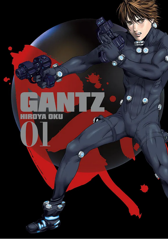 Gantz - tom 1 — okładka mangi