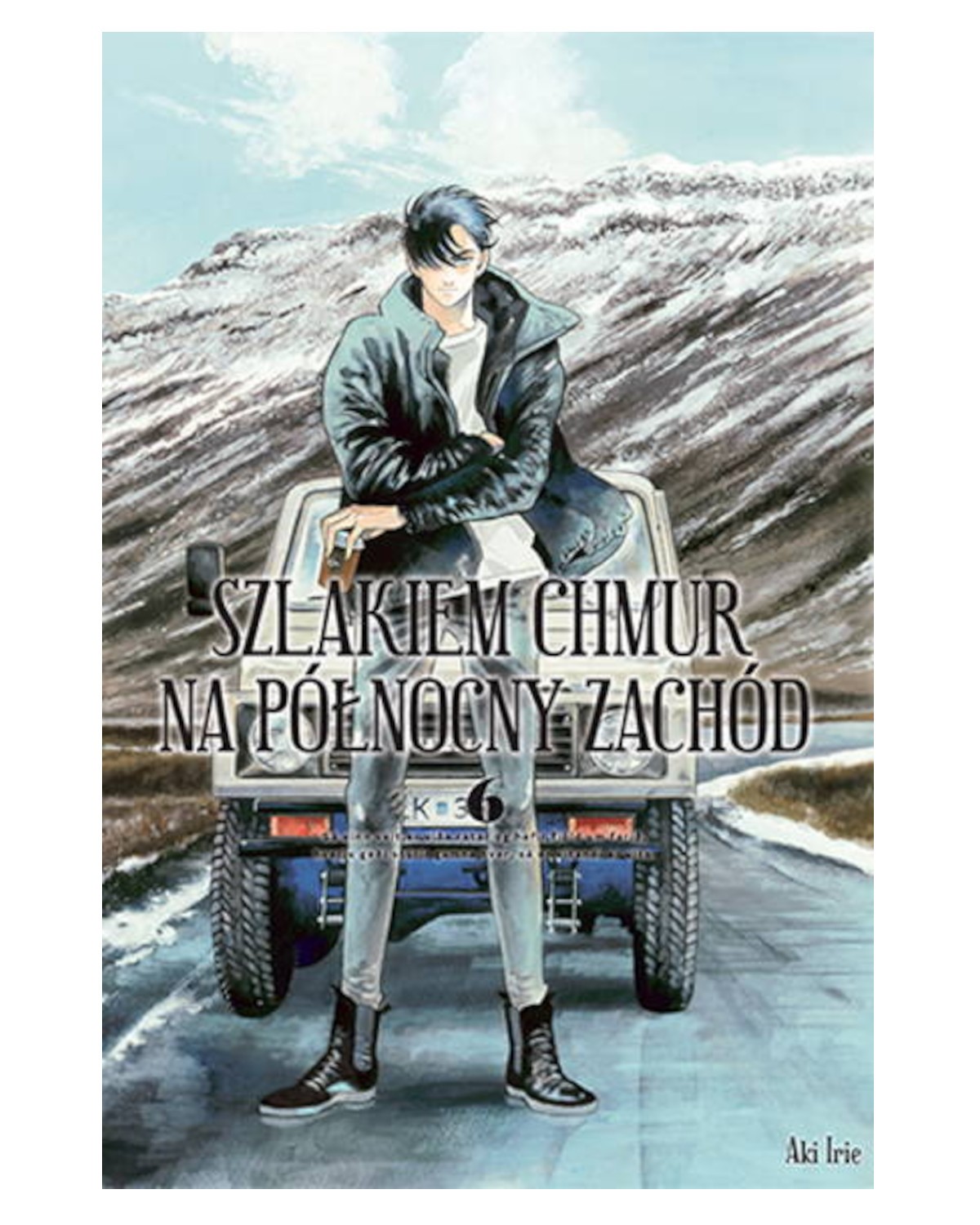 Szlakiem chmur na północny zachód - tom 6 — okładka mangi