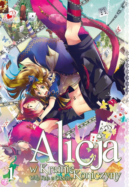 Okładka mangi (Planeta Komiksów) Manga Alicja w Krainie Koniczyny tom 1