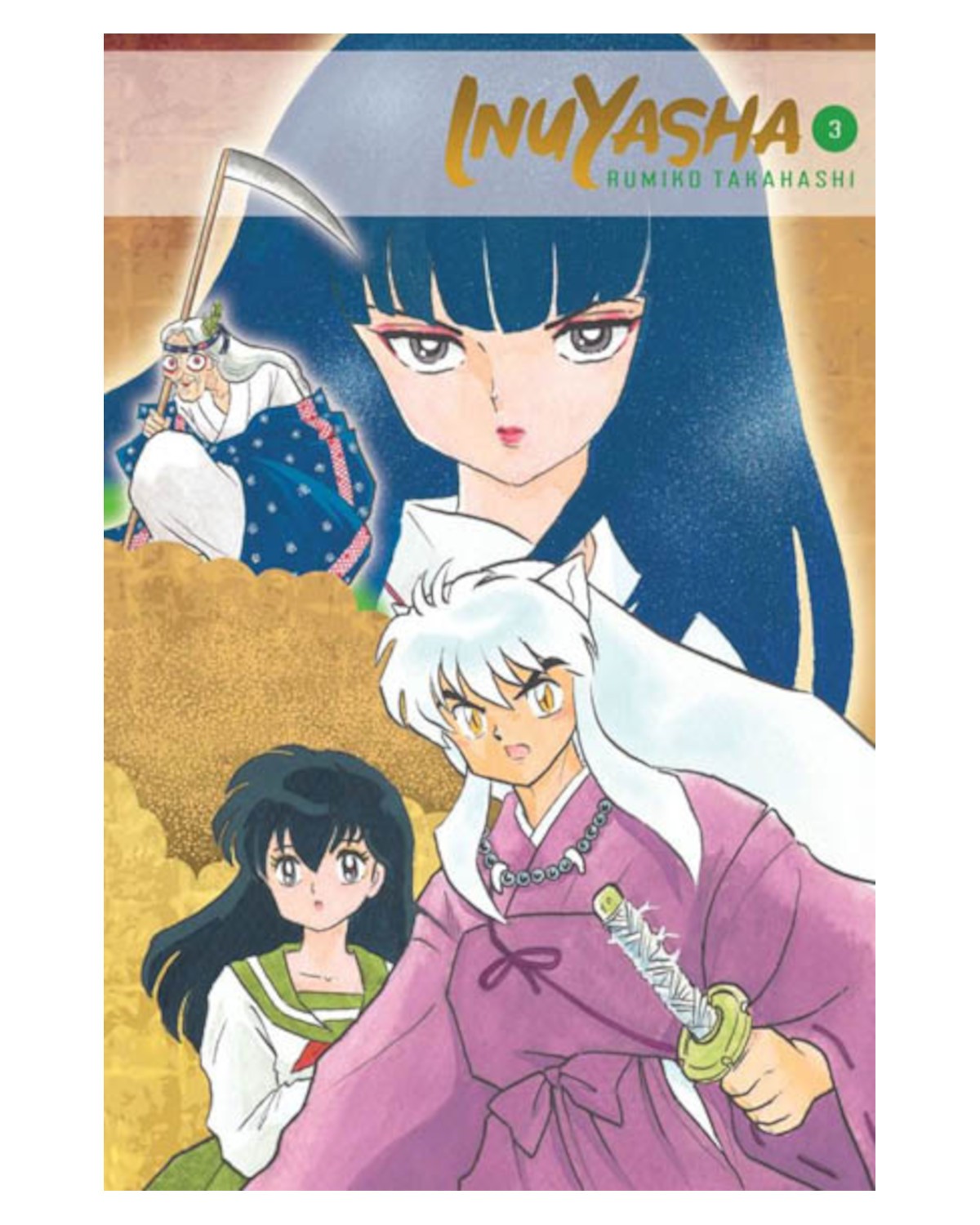 Inuyasha - tom 3 — okładka mangi