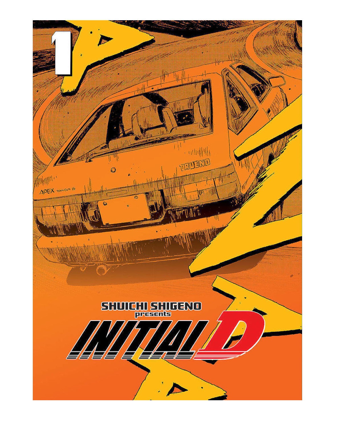 Initial D - tom 1 — okładka mangi