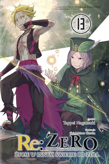 Okładka mangi (Kotori) Light Novel'a - Re:Zero kara Hajimeru Isekai Seikatsu - tom 13